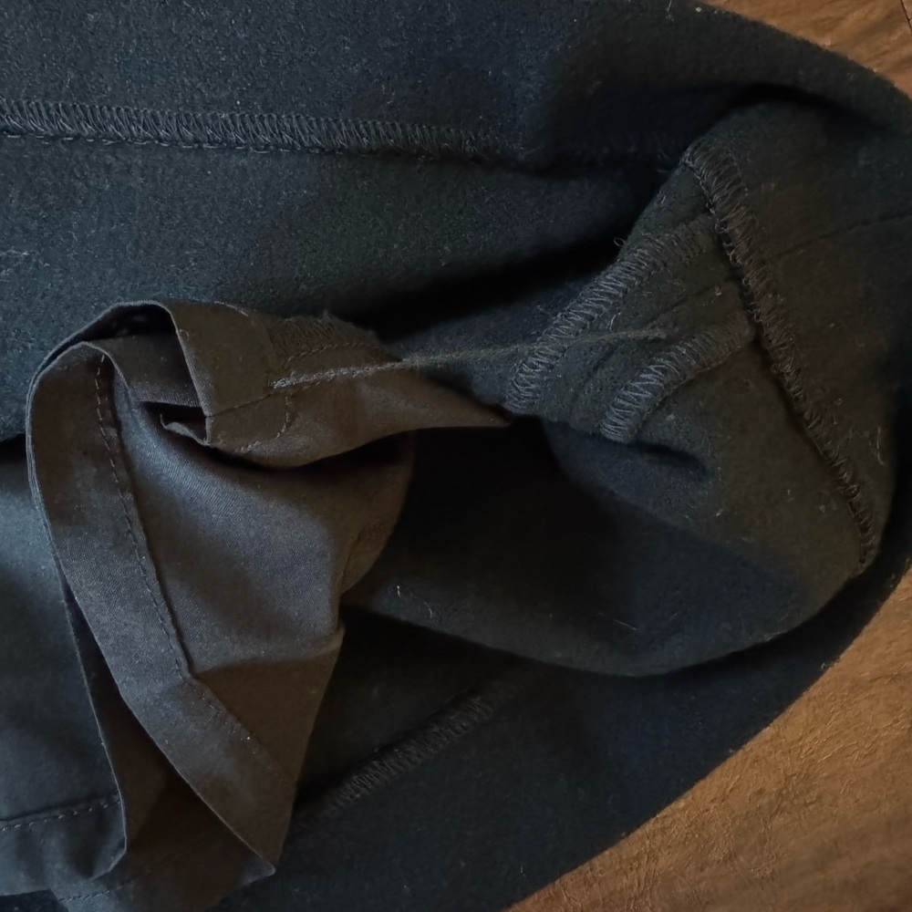 VTG J. Crew Wool Blend Black Pencil Skirt Size 6 - Picture 9 of 11
